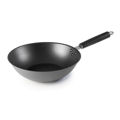 CHẢO THÉP CHỐNG DÍNH D28XH8.5CM (STEEL WOK)