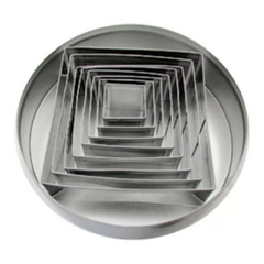 CUTLERY PRO-BỘ KHUÔN CẮT BỘT 30MM (PASTRY CUTTER, 9PCS, SQUARE)_P000418