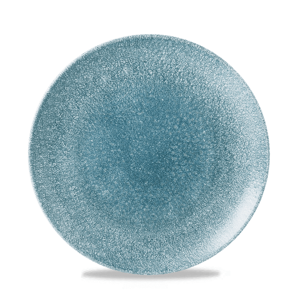 CHURCHILL-ĐĨA GỐM 21.7CM (RAKU TOPAZ BLUE PLATE)