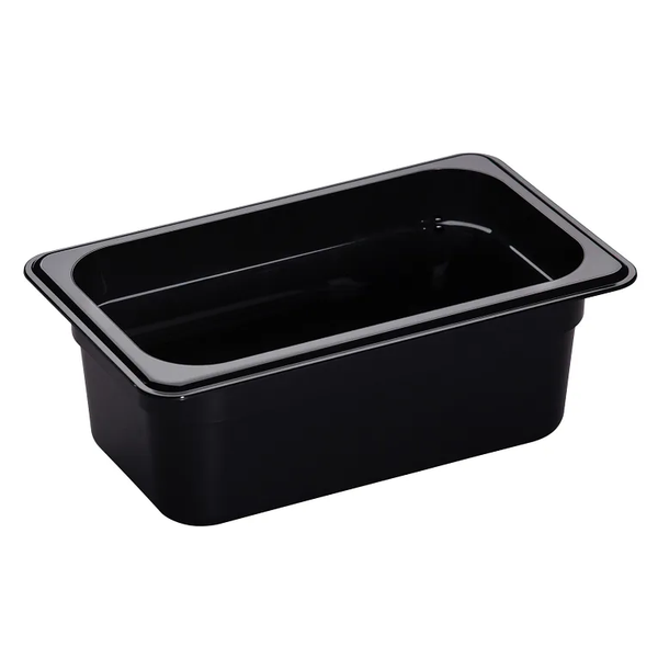 CAMBRO-KHAY NHỰA MÀU ĐEN 26.5X16.2XH10CM, 2.5L (PP FOOD PAN GN1/4)