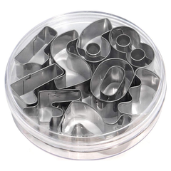 CUTLERY PRO-BỘ KHUÔN CẮT BỘT 20MM (PASTRY CUTTER NUMBER, 9PCS SET)_P000543