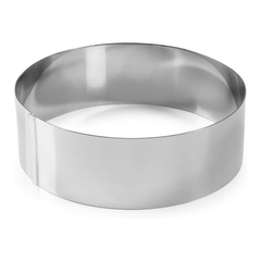 KHUÔN BÁNH INOX D18XH4.5CM (CAKE RING)