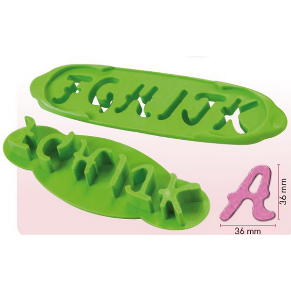 MARTELLATO-KHUÔN CHỮ CÁI (LETTER MOULDS)