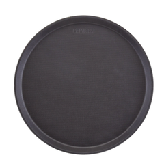 CAMBRO-KHAY NHỰA MÀU ĐEN 35.5CM (CAMTREAD ROUND TRAY)