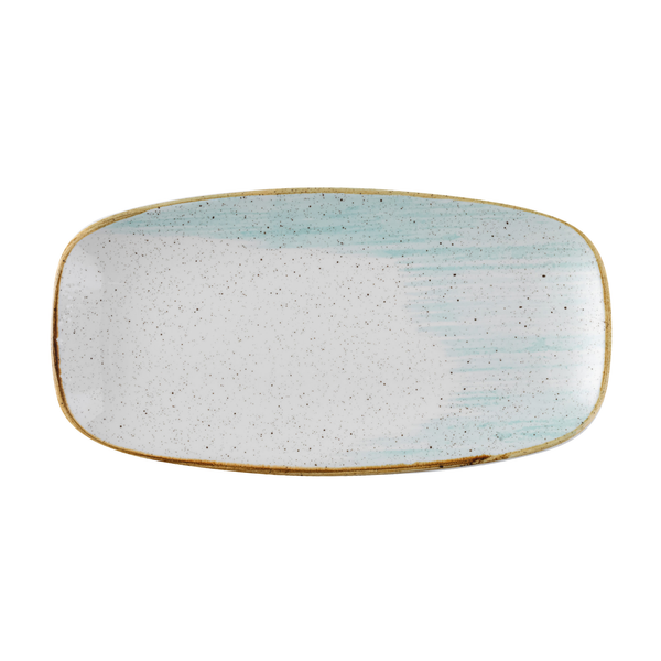 CHURCHILL-ĐĨA GỐM 29.8X15.3CM (STONECAST ACCENTS DUCK EGG OBLONG PLATE)