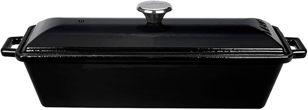 LAVA-NỒI GANG MÀU ĐEN 1.05L 11X29CM (BREAD / TERRINE POT)_P011844