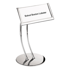 WNK-BẢNG THỰC ĐƠN L10XW8.6XH20CM (BUFFET CARD STAND)_P012614