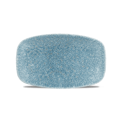 CHURCHILL-ĐĨA GỐM 20X12.1CM (RAKU TOPAZ BLUE OBLONG PLATE)