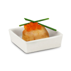 ATHENA-ĐĨA SỨ MÀU TRẮNG 60X60X25(H)MM (KUBA SQUARE PLATE)_P010616