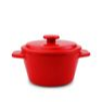 ATHENA-CHÉN SỨ CÓ NẮP MÀU ĐỎ D100XH85MM (REECE MINI TUREEN)_P010614