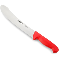 DAO CÁN MÀU ĐỎ 250MM (BUTCHER KNIFE)_P008006