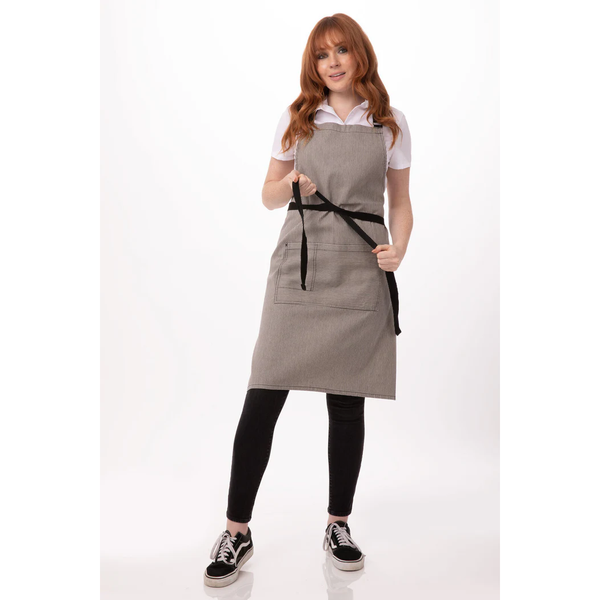 TẠP DỀ MÀU ĐEN (APRON DENIM)