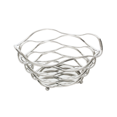 RỔ INOX L23XW23XH10.5CM (BASKET)
