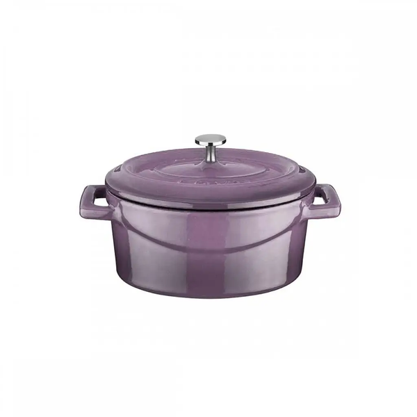LAVA-NỒI GANG D10CM MÀU TÍM (CASSEROLE)