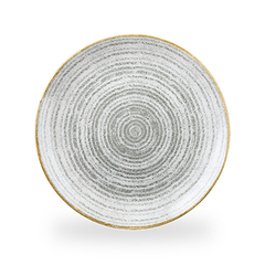 CHURCHILL-ĐĨA GỐM 26CM (STUDIO PRINTS STONE GREY EVOLVE COUPE PLATE)_P033466