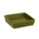 ATHENA-ĐĨA SỨ 80X80XH20MM (KUBA SQUARE PLATE, OLIVE)_P010610