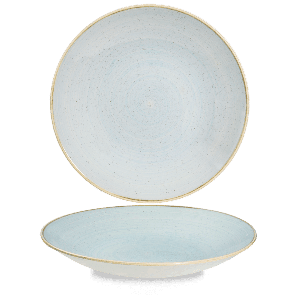 CHURCHILL-ĐĨA GỐM 28.1CM (STONECAST DUCK EGG DEEP COUPE PLATE)