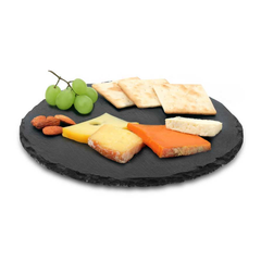 MẶT ĐÁ TRƯNG BÀY MÀU ĐEN D250X8MM (ART DE GOURMET NATURAL SLATE)