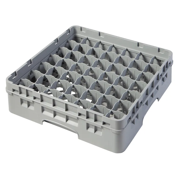 CAMBRO-KHAY NHỰA MÀU XÁM 50X50XH14.3CM (CAMRACK 49 COMPARTMENT) P011086