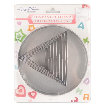 CUTLERY PRO-DỤNG CỤ CẮT 50MM (PASTRY CUTTER, 6PCS, TRIANGLE)_P000427