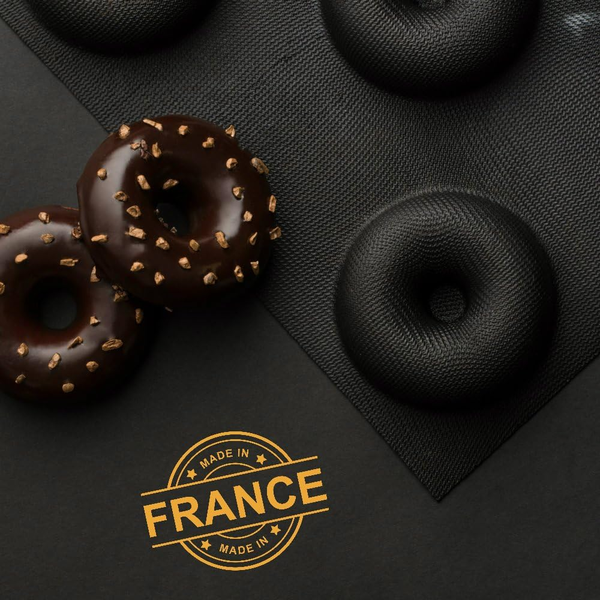 KHUÔN BÁNH (FLEXIPAN DONUTS 88MM DEPTH 30MM)