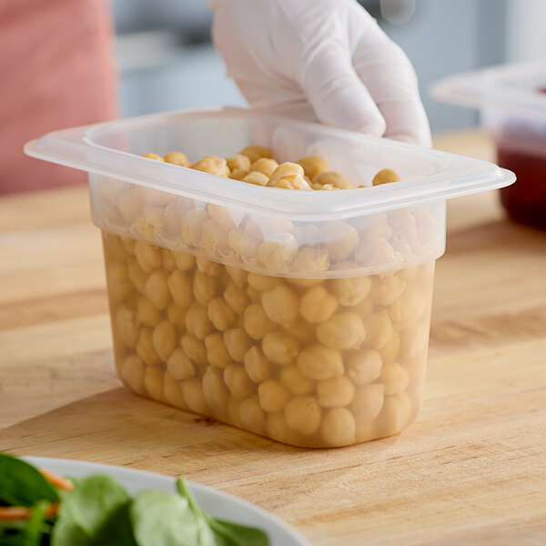 CAMBRO-KHAY NHỰA 10.8X17.6X10CM, 0.85L (PP FOOD PAN GN1/9)
