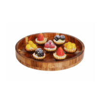 KHAY GỖ D252XH30MM (CAMEO WOODEN TRAY)
