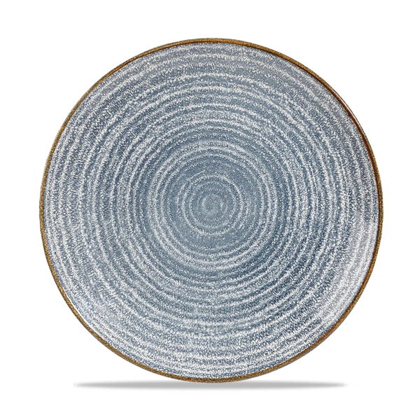 CHURCHILL-ĐĨA GỐM 26CM (STUDIO PRINTS SLATE BLUE EVOLVE COUPE PLATE)_P033453
