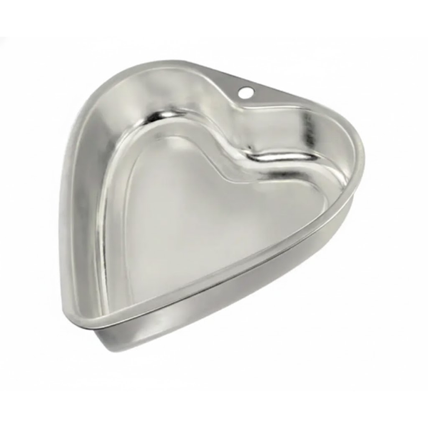 KHUÔN BÁNH 225X187X37MM (HEART SHAPE MOULD, ROLLED EDGES) P008209