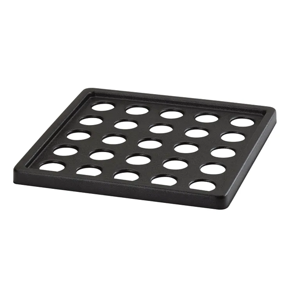 CAMBRO-KHAY NHỰA MÀU ĐEN (CAMRACK 25 ICE FILLER)_P011020