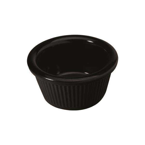 LAVA-CHÉN SỐT NHỰA MÀU ĐEN D7CM (MELAMINE SAUCE CUP)