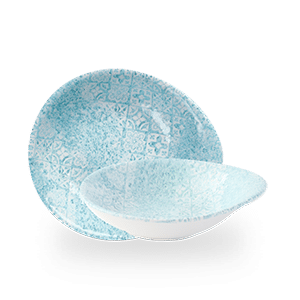 CHURCHILL-ĐĨA GỐM 24.7CL (MED TILES AQUAMARINE DISH)