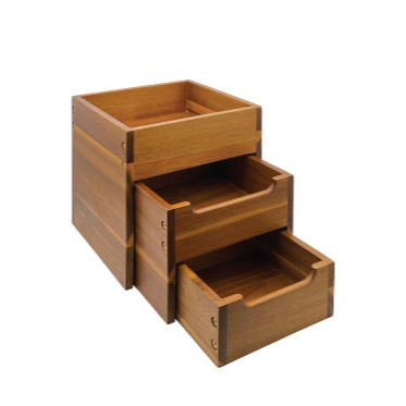 ATHENA-KỆ GỖ 3 NGĂN (3-DRAWERS WOODEN DISPLAYER L)