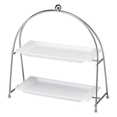 NARUMI-KỆ TRÀ INOX L262MM,S106MM,H265MM (TEA STAND)