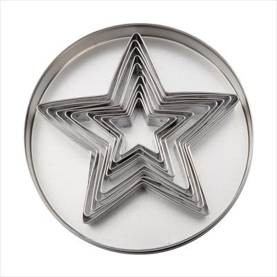 CUTLERY PRO-DỤNG CỤ CẮT BÁNH 30MM (PASTRY CUTTER, 9PCS, STAR)_P000420