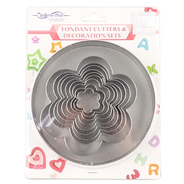 CUTLERY PRO-DỤNG CỤ CẮT 50MM (PASTRY CUTTER, 8PCS, FLOWER)_P000425