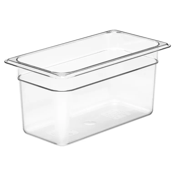 CAMBRO-KHAY NHỰA TRONG SUỐT 17.6X32.5X15CM (PC FOOD PAN GN 1/3)