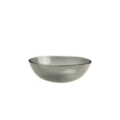 ATHENA-TÔ THỦY TINH MÀU ĐEN D300XH90MM (GLASS BOWL, BLACK TRANSLUCENT)