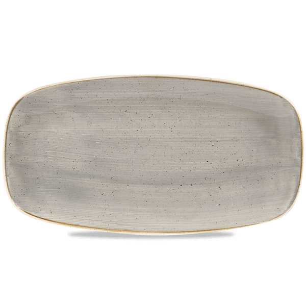 CHURCHILL-ĐĨA GỐM 35.5X18.9CM (STONECAST PEPPERCORN GREY CHEFS' OBLONG PLATE)