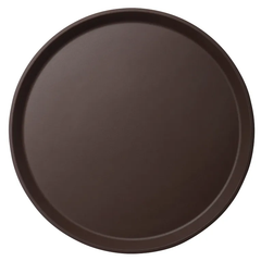 CAMBRO-KHAY NHỰA MÀU NÂU 35.5CM (CAMTREAD ROUND TRAY)
