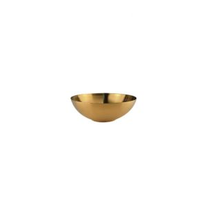 TÔ INOX D255XH85MM (CRESCENT STEEL BOWL, PVD GOLD)