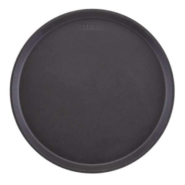 CAMBRO-KHAY NHỰA MÀU ĐEN 35CM (TREADLITE ROUND TRAY)