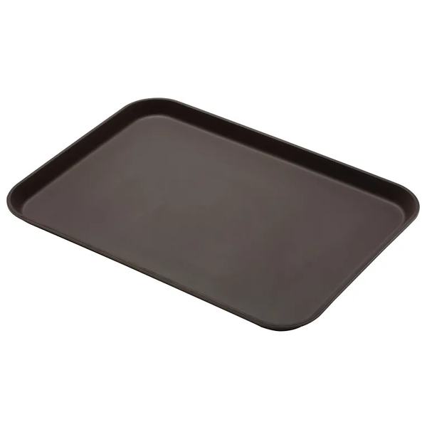 CAMBRO-KHAY NHỰA MÀU NÂU 32.5X53CM (CAMTREAD RECT TRAY)