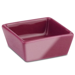 ĐĨA SỨ 60X60XH25MM (KUBA SQUARE PLATE, EGG PLANT) P010617