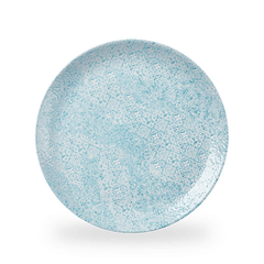 CHURCHILL-ĐĨA GỐM 28.8CM (MED TILES AQUAMARINE COUPE PLATE)