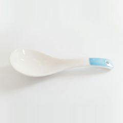 MUỖNG SỨ (SOUP SPOON S (PINK+GREY))