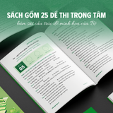  Sách BỘ 25 ĐỀ ĐỊA LÍ TRỌNG TÂM 