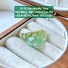 Liên Hoa Phỉ Thuý Nếp Băng - Mịn - Hoàng Lục Phỉ ~20.4x26.1x5.2mm 39.12