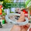 26.936 Vòng Đũa Phỉ Thúy Jadeite A  Nếp Hóa - Gà Đen  ~54,7x8,1x8,5mm - Giá 7 triệu