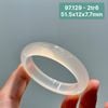 Vòng Hẹ Mã Não Chalcedony Bạch Nguyệt Quang ~51.5x12x7.7mm - 97.129